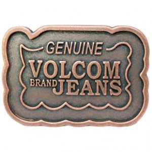 Volcom Belt Buckle | Volcom Brand Jeans Belt Buckle - Copper