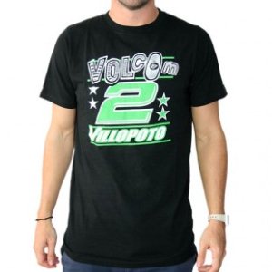 Volcom T-Shirt | Volcom Villopoto Basic T Shirt - Black